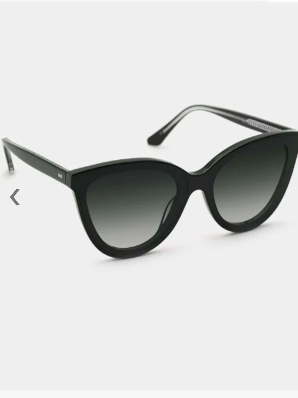 KREWE Monroe Nylon sunglasses black with case and unopened cloth - Picture 5 of 12